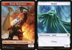 Dwarf Berserker (012) // Spirit (004) Double-Sided Token - Foil