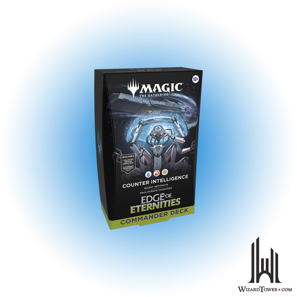 Magic the Gathering Edge of Eternities Commander Deck - Counter Intelligence (URW)