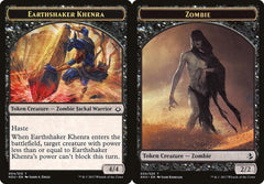 Earthshaker Khenra (004) // Zombie (020) Double-Sided Token
