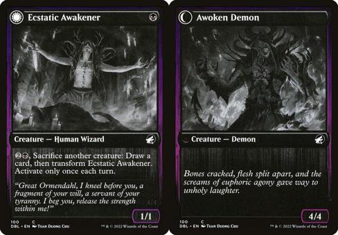 Ecstatic Awakener // Awoken Demon - Foil