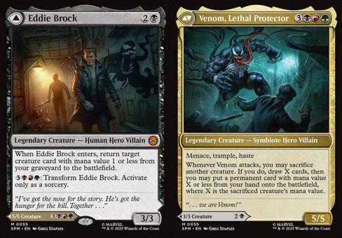 Eddie Brock // Venom, Lethal Protector - Foil