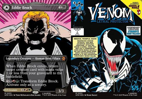 Eddie Brock // Venom, Lethal Protector (0233) (Borderless) - Foil