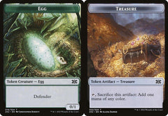 Egg (016) // Treasure (022) Double-Sided Token - Foil