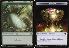 Egg (008) // Treasure (019) Double-Sided Token (PLST)