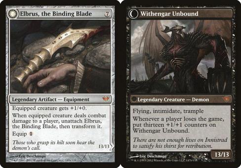 Elbrus, the Binding Blade // Withengar Unbound - Foil