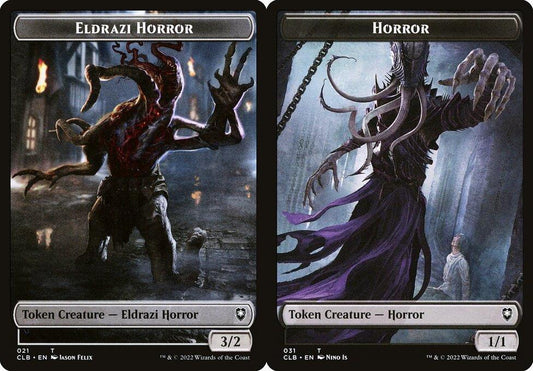 Eldrazi Horror (021) // Horror (031) Double-Sided Token