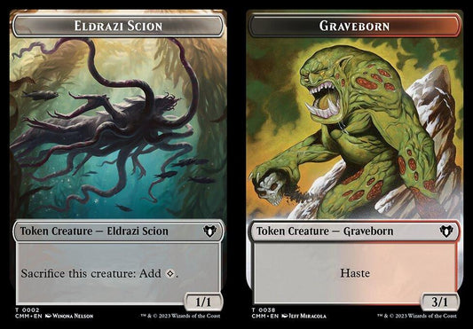 Eldrazi Scion (0002) // Graveborn (0038) Double-Sided Token