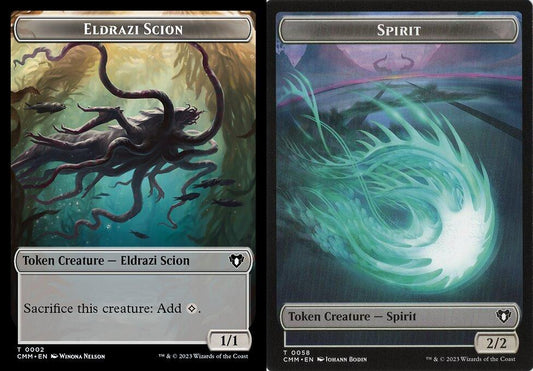 Eldrazi Scion (0002) // Spirit (0058) Scion Double-Sided Token