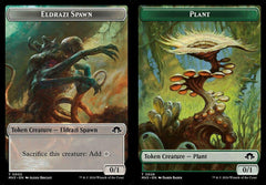 Eldrazi Spawn (0002) // Plant (0026) Double-Sided Token - Foil