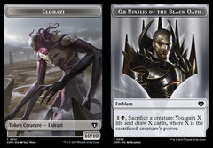 Eldrazi (0001) // Ob Nixilis of the Black Oath Emblem (0052) Double-Sided Token