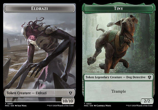 Eldrazi (0001) // Tiny (0021) Double-Sided Token