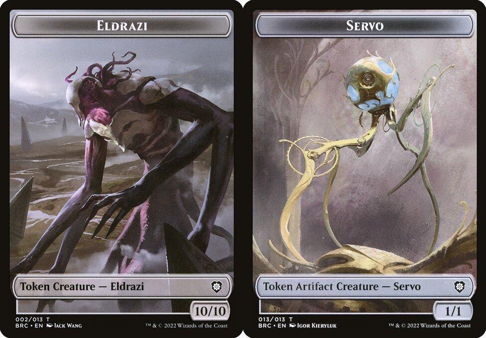 Eldrazi (002) // Servo (013) Double-Sided Token