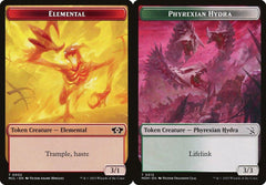 Elemental (0002) // Phyrexian Hydra (0012) Double-Sided Token - Foil