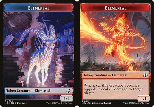 Elemental (0009) // Elemental (0022) Double-Sided Token