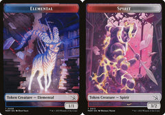 Elemental (0009) // Spirit (0013) Double-Sided Token - Foil