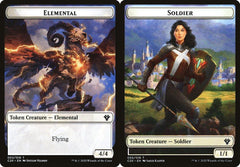 Elemental (003) // Soldier (005) Double-Sided Token