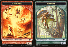 Elemental (008) // Squirrel (015) Double-Sided Token