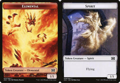 Elemental (013) // Spirit (008) Double-Sided Token - Foil