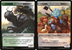 Elemental (020) // Shapeshifter (002) Double-Sided Token - Foil