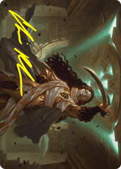 Elenda, Saint of Dusk (15/54) Art Card (AFDN) - Gold-Stamped Signature