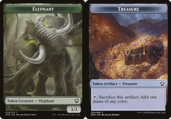 Elephant (009) // Treasure (024) Double-Sided Token