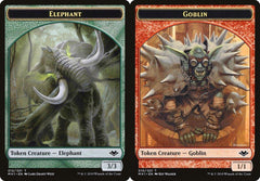 Elephant (012) // Goblin (010) Double-Sided Token