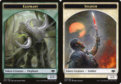 Elephant (012) // Soldier (004) Double-Sided Token