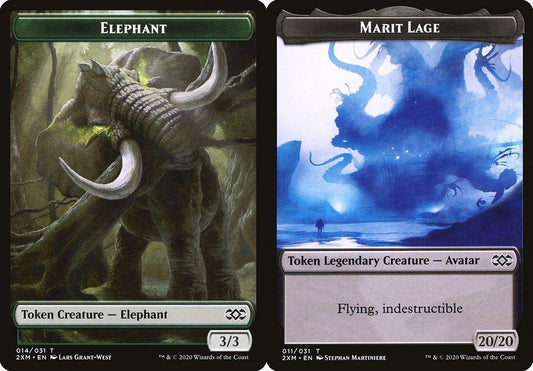 Elephant (014) // Marit Lage (011) Double-Sided Token - Foil