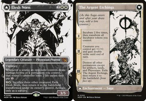 Elesh Norn // The Argent Etchings (0292) (Borderless) (Showcase)