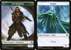 Elf Warrior (015) // Spirit (004) Double-Sided Token - Foil
