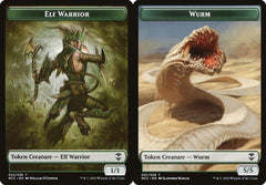 Elf Warrior (023) // Wurm (031) Double-Sided Token