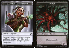 Ellywick Tumblestrum Emblem (016) // Spider (007) Double-Sided Token - Foil