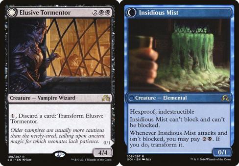 Elusive Tormentor // Insidious Mist - Foil