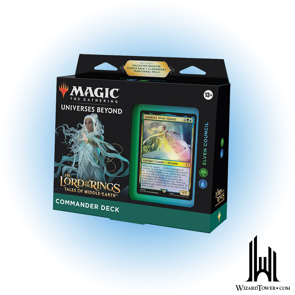 Magic the Gathering The Lord of the Rings Commander Deck - Elven Council (UG)