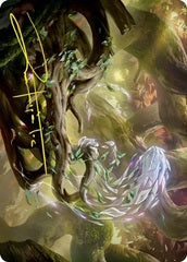 Emergent Sequence (17/81) Art Card (ASTX) - Gold-Stamped Signature