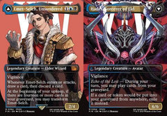 Emet-Selch, Unsundered // Hades, Sorcerer of Eld (0394) (Borderless) - Foil