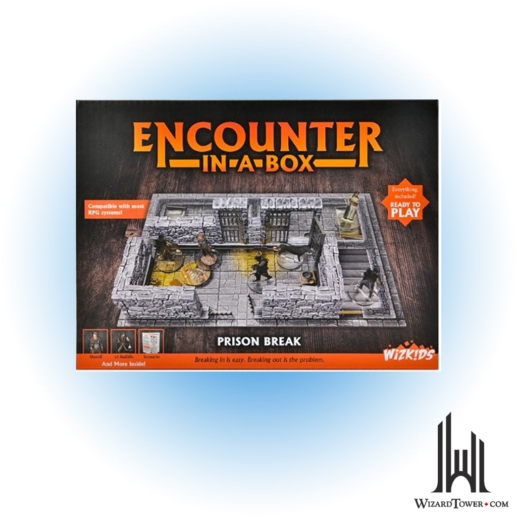Dungeon Dressing - Warlock Tiles - Encounter in a Box - Prison Break