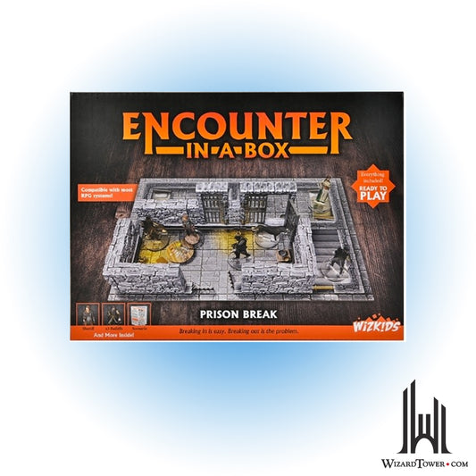 Dungeon Dressing - Warlock Tiles - Encounter in a Box - Prison Break