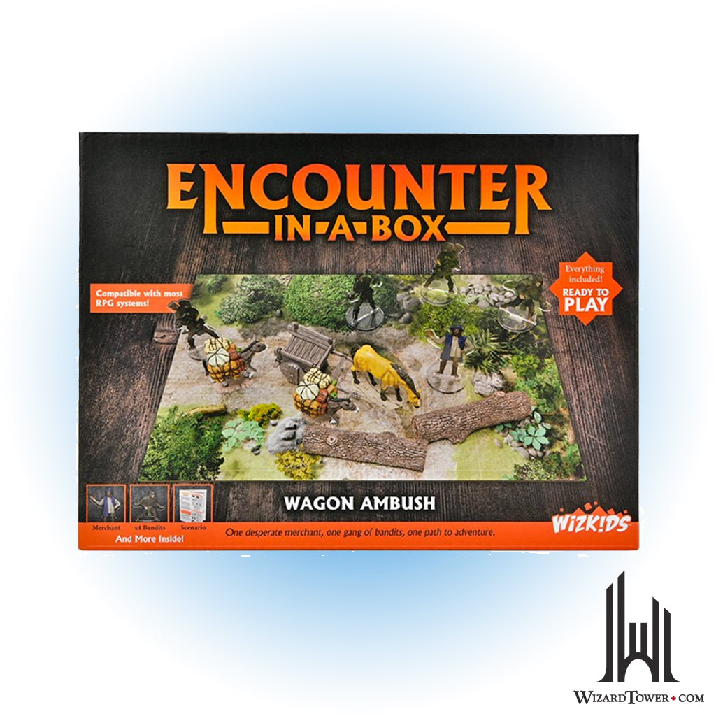 Dungeon Dressing - Warlock Tiles - Encounter in a Box - Wagon Ambush
