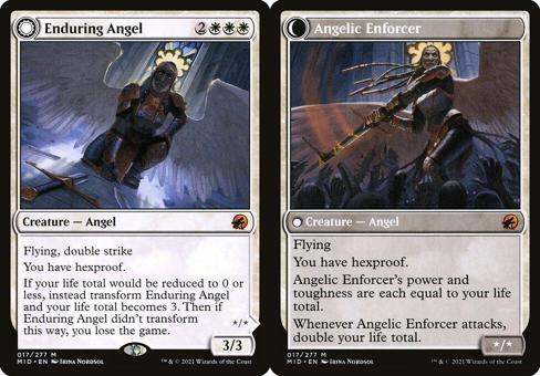 Enduring Angel // Angelic Enforcer - Foil