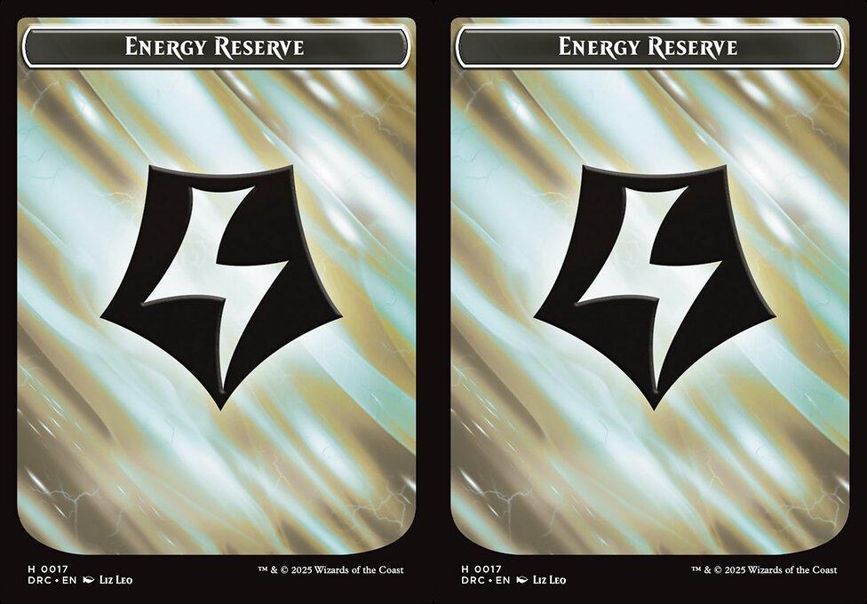 Energy Reserve (0017) // Energy Reserve (0017) Double-Sided Token