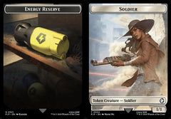 Energy Reserve (0021) // Soldier (0004) Double-Sided Token - Foil
