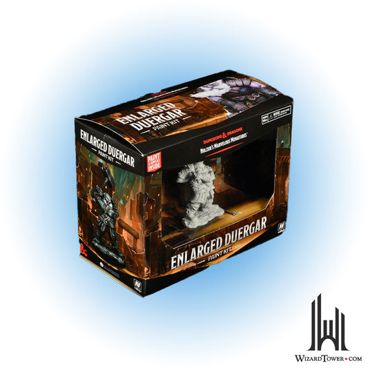 Unpainted Miniature - Dungeons & Dragons - Enlarged Duergar Paint Kit