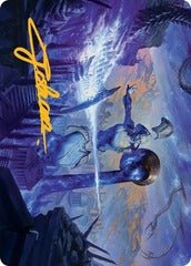 Ephara, Ever-Sheltering (08/81) Art Card (AMOM) - Gold-Stamped Signature
