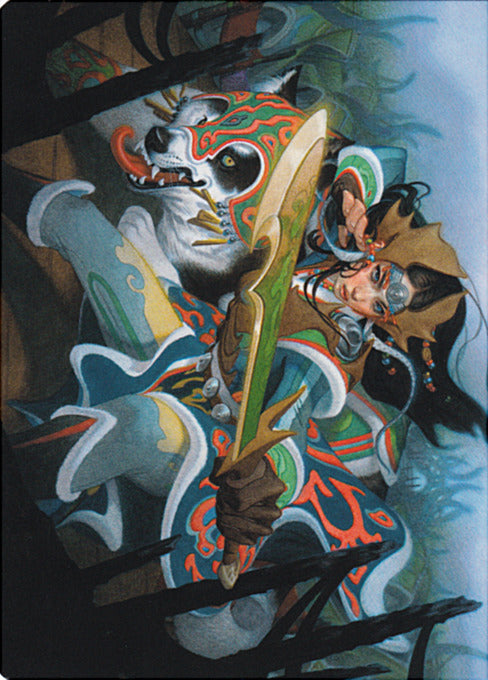 Eshki Dragonclaw (23/54) Art Card