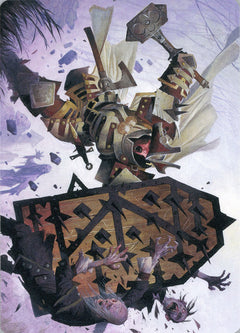 Estwald Shieldbasher (9/81) Art Card
