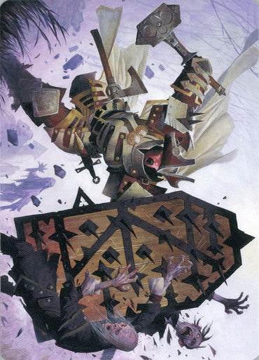 Estwald Shieldbasher (9/81) Art Card