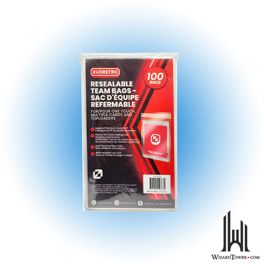 Resealable Bags - Team Bag Pack of 100