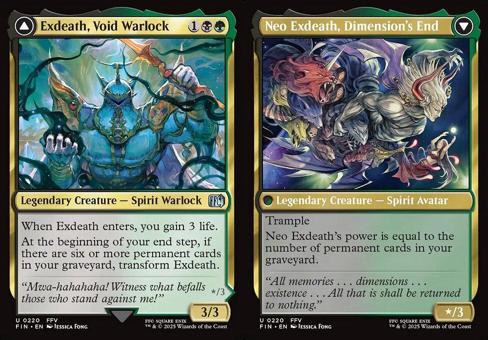 Exdeath, Void Warlock // Neo Exdeath, Dimension's End