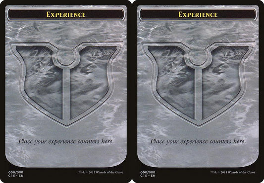 Experience Counter (000) Double-Sided Token